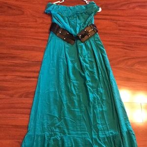 NWT Maurices Strapless Maxi Dress